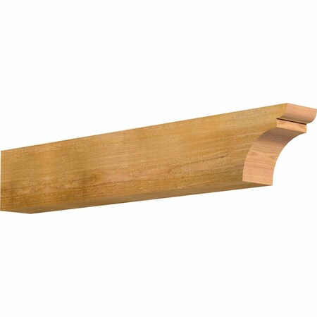 Ekena Millwork Yorktown Rough Sawn Rafter Tail, Western Red Cedar, 4"W x 6"H x 36"L RFT04X06X36YOR00RWR